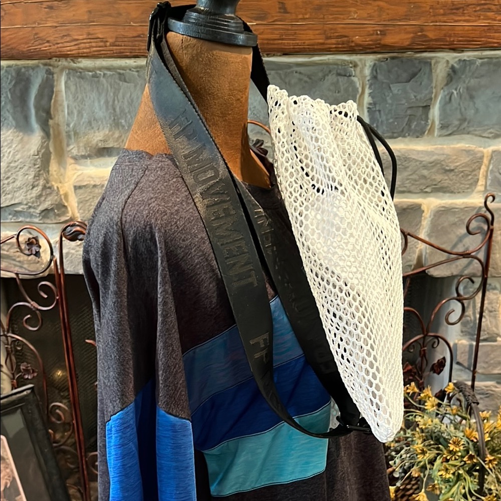 FP Movement Blue Boxy Relaxed T-Shirt / FP Movement Bag Included - Picture 4 of 4